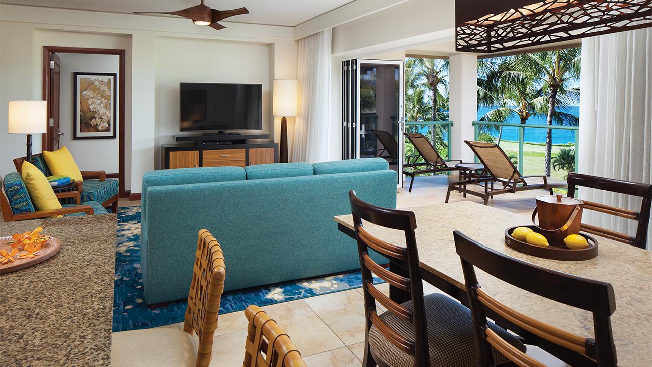Dining Room and Living Room,  Ocean View